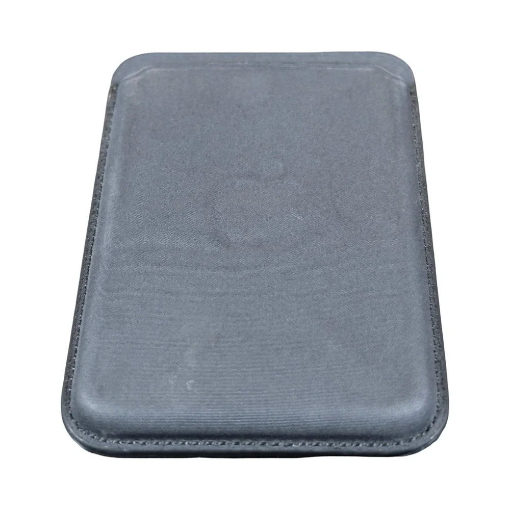 Qq3U Apple FineWoven Wallet with MagSafe for iPhone 14 /‎ 15 Series - Black Used